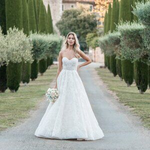 Allure Bridals Wedding Dress A1314 with Sleeves